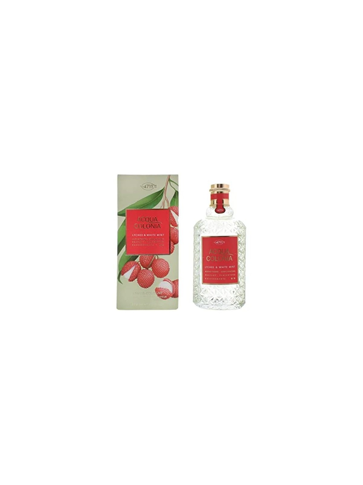 4711 Acqua Colonia Litchi e Menta Bianca eau de cologne unisex 50ml