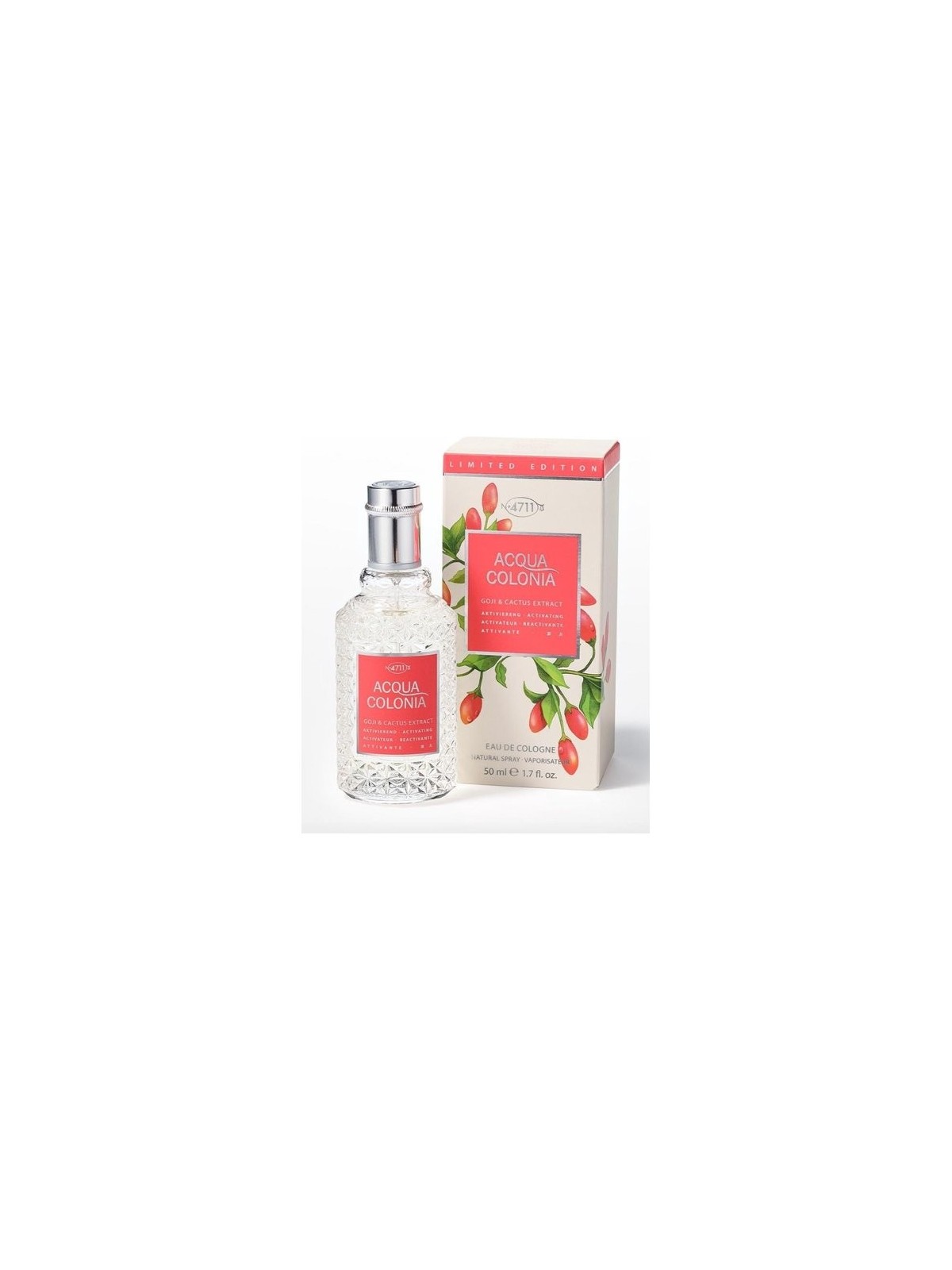 4711 Acqua Colonia Goji & Cactus Eau de Cologne 50ml