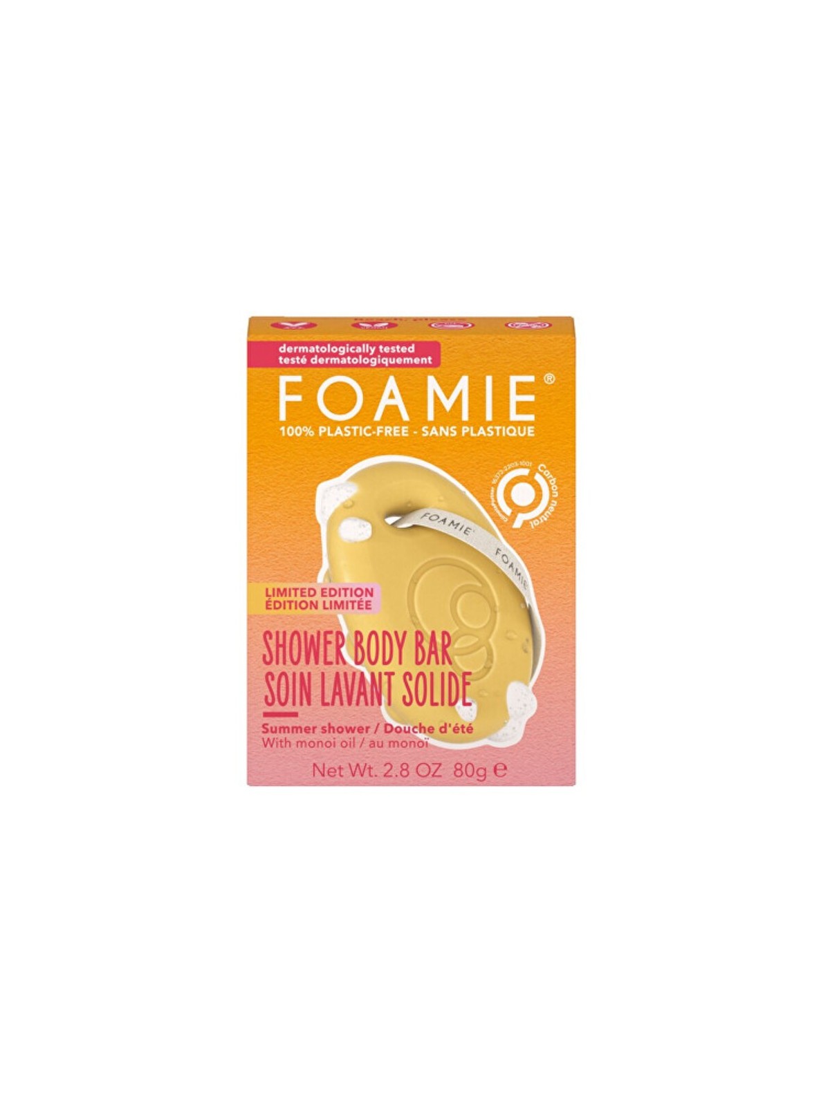 Foamie Beach Please Shower Body Bar Solida cura della doccia donna