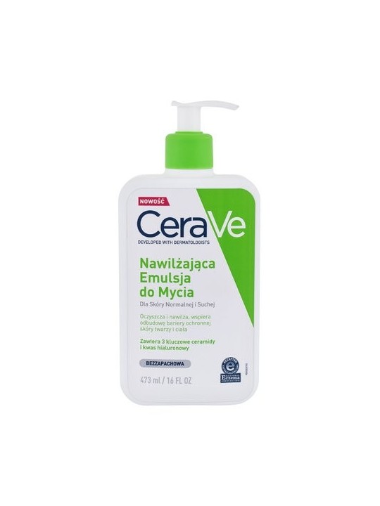 Detergente Idratante CeraVe con Pompa unisex 473ml per Pelle Normale e Secca
