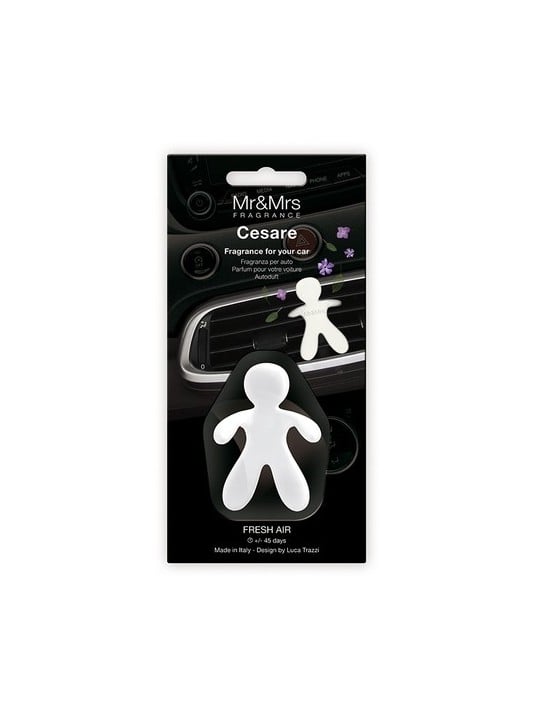 Mr & Mrs Fragrance Cesare Deodorante Per Auto Fresh Air 1 pz unisex