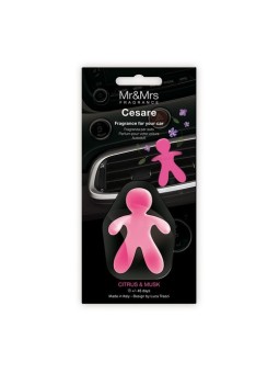 Mr Mrs Fragrance Cesare Deodorante per Auto Agrumi e Muschio 1 pz unisex [product.brand] www.essenzetotalstyle.com 