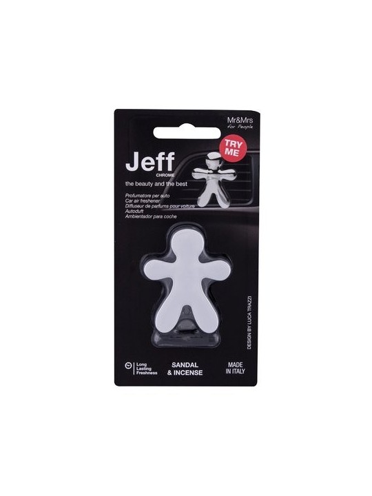 Profumo per auto unisex Jeff Sandal & Incense
