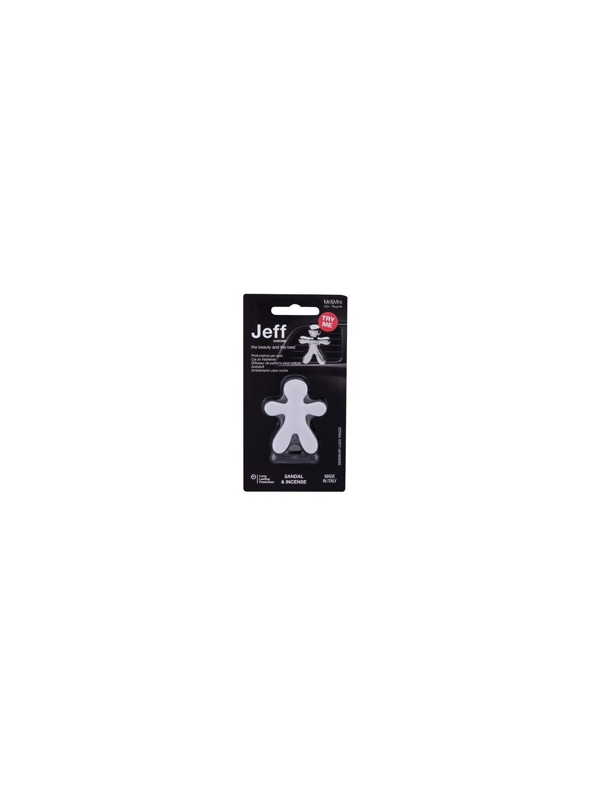 Profumo per auto unisex Jeff Sandal & Incense