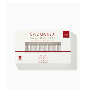 CaduCrex Perdita di capelli HSSC 20 x 35 ml Trattamento per la caduta avanzata dei capelli per le donne