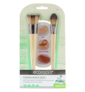 EcoTools Custom Match Duo Pennello per trucco liquido donna
