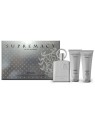 Afnan Supremacy Silver Set regalo eau de parfum 100 ml gel doccia 100 ml e balsamo dopobarba 100 ml uomo