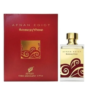 Profumo unisex Afnan Editto Ammberythme 80ml