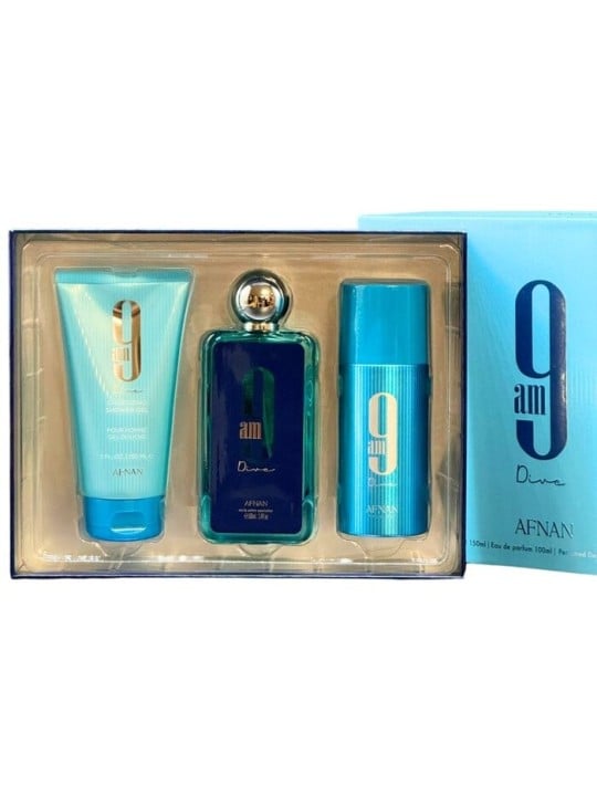 Gift Set Unisex Afnan 9am Dive - Perfetto Regalo