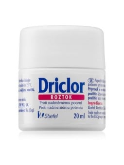 Driclor Rollon antitraspirante contro la sudorazione eccessiva