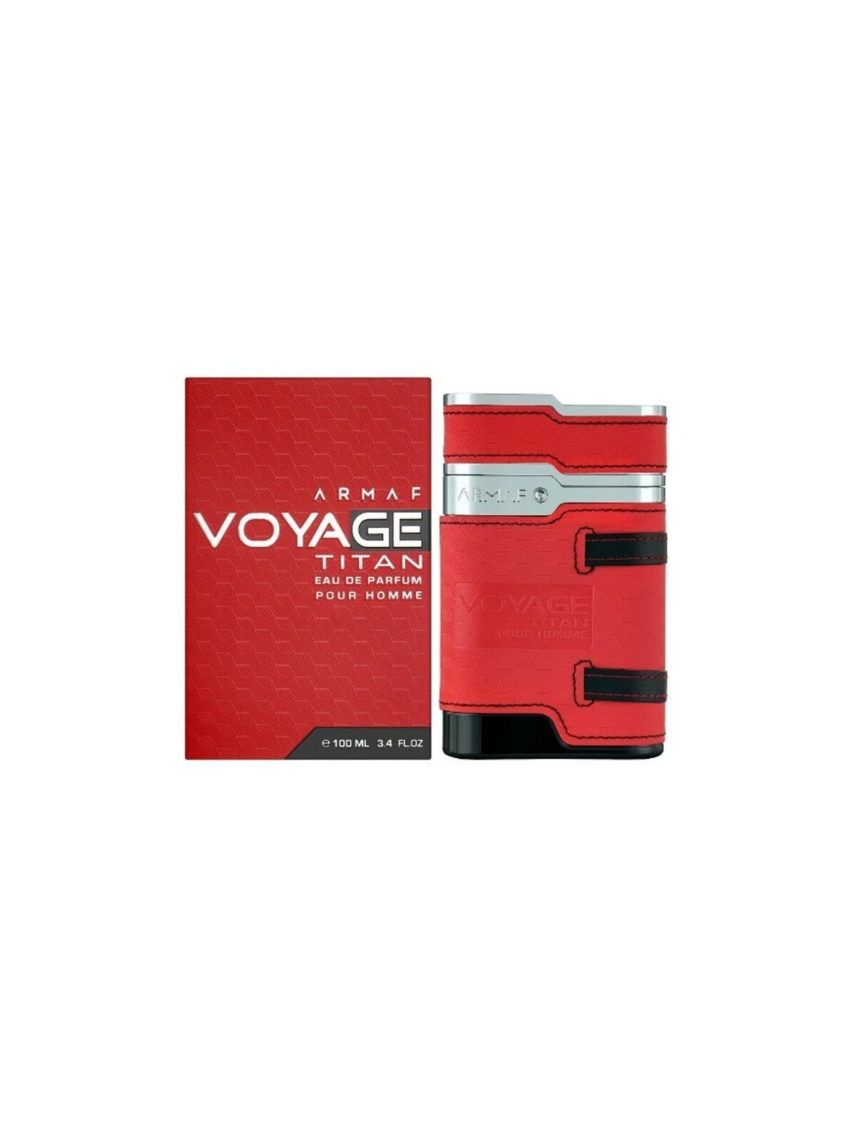 Armaf Voyage Titan Pour Homme Rosso Eau de Parfum Uomo 100ml