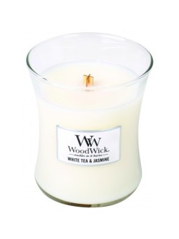 WoodWick White Tea & Jasmine Scented Candle 275g Unisex