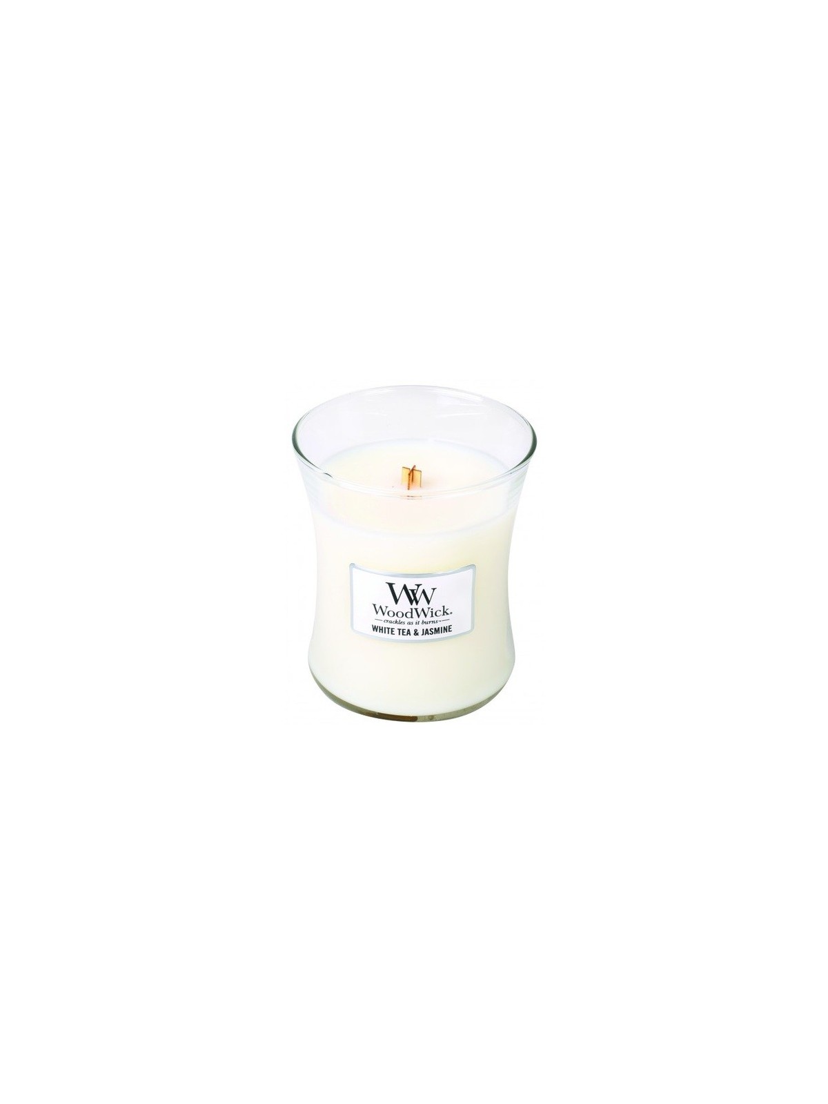 WoodWick White Tea & Jasmine Scented Candle 275g Unisex