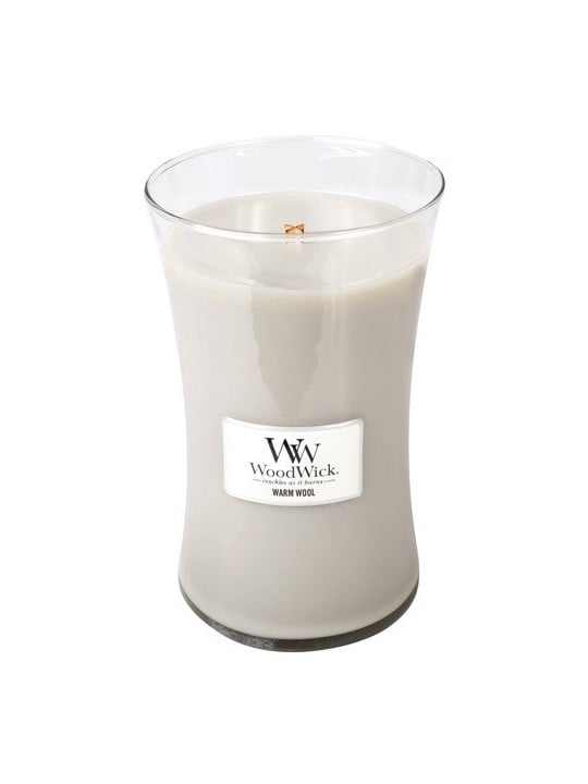 WoodWick Vaso di Lana Calda warm wool Candela profumata unisex 2750g