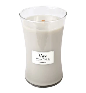 WoodWick Warm Wool Vase Scented Candle Unisex 850g