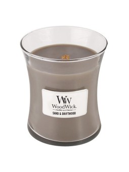 WoodWick Medium Hourglass Candles Scented Candle Sand & Driftwood 275g