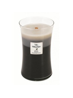 Candela profumata WoodWick Trilogy Warm Woods 275 g