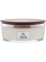 Candela profumata WoodWick Bianco T Gelsomino Nave 4530g
