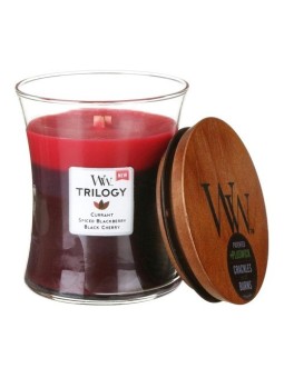 WoodWick Vaso Trilogy di Bacche Maturate al Sole Candela profumata unisex 275 0g