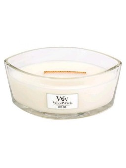 Candela profumata Woodwick White Teak 453,6g