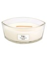 Candela profumata Woodwick White Teak 453,6g