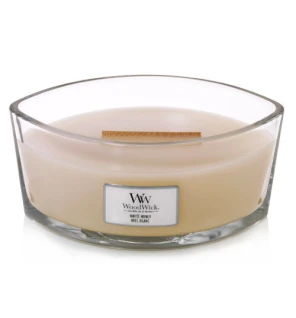 WoodWick Candela Profumata Unisex Miele Bianco 4536g