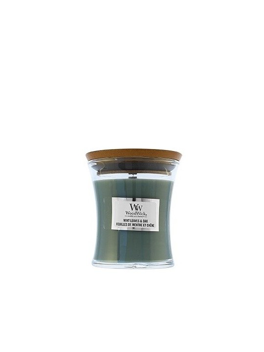 WoodWick Candela Profumata unisex in Vaso Foglie di Menta e Quercia 2750g