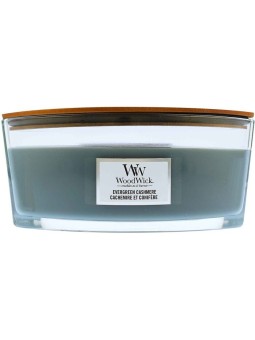 WoodWick Barca di Cashmere Evergreen cashmere evergreen unisex 453g