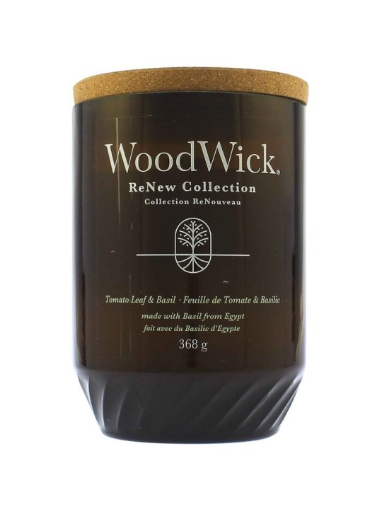 Candela WoodWick Rinnova foglia di pomodoro e basilico unisex 1840g