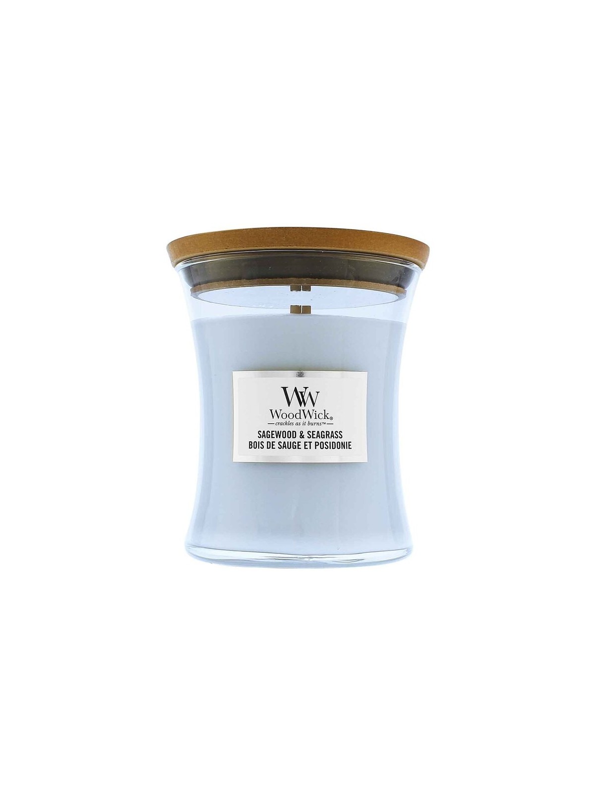 Candela legno di salvia e alghe 2750g