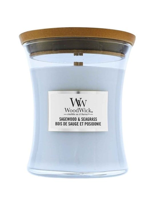 Candela legno di salvia e alghe 6090g