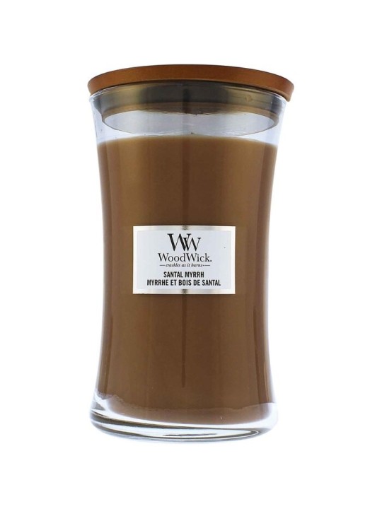 WoodWick Vaso Santal Mirra legno di sandalo e mirra unisex 850g WoodWick www.essenzetotalstyle.com 