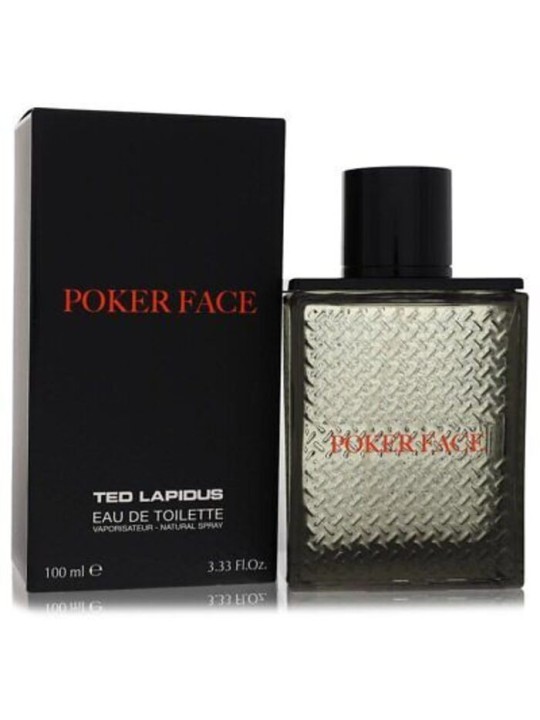 Ted Lapidus POKER FACE Eau de Toilette Spray 100ml Uomo