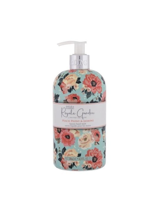 Sapone Liquido per le Mani Royale Garden Pesca Peonia Gelsomino donna 500ml