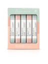Set cristalli Fuzzy Duck gelsomino e eucalipto pesca e neroli donna 650g