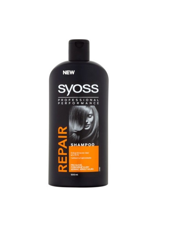 Syoss Repair Therapy Shampoo shampoo rinforzante per capelli molto danneggiati 500ml donna Syoss www.essenzetotalstyle.com 