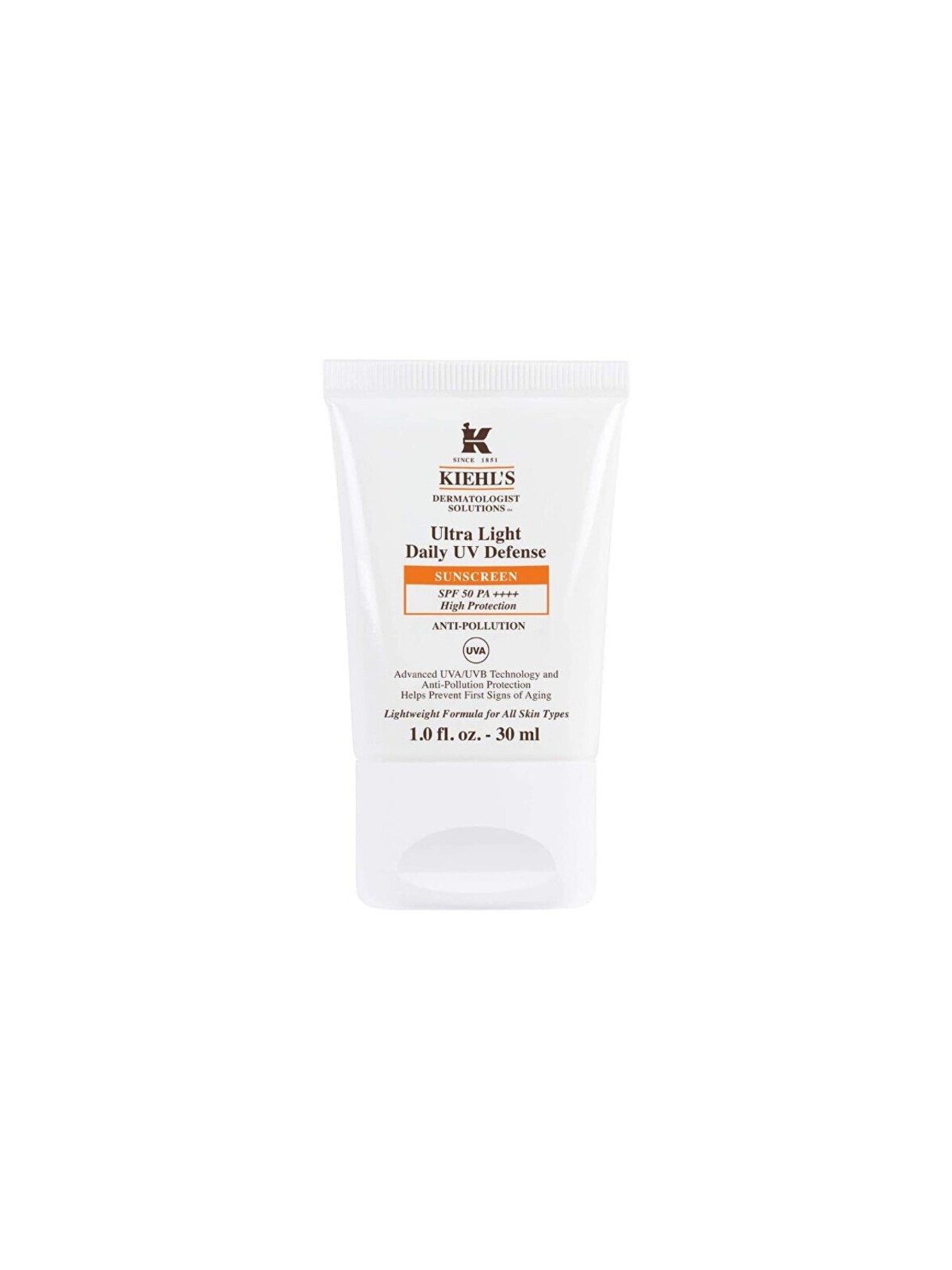 Kiehl's Ultra Light Daily UV Defense Sunscreen SPF50 30ml