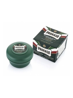 Proraso Green Shaving Soap Sapone da barba rinfrescante uomo