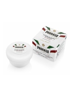 Sapone da barba Proraso White per pelli sensibili al t verde uomo 150ml