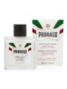Balsamo Dopobarba Bianco Proraso per pelli sensibili al t verde uomo 100ml