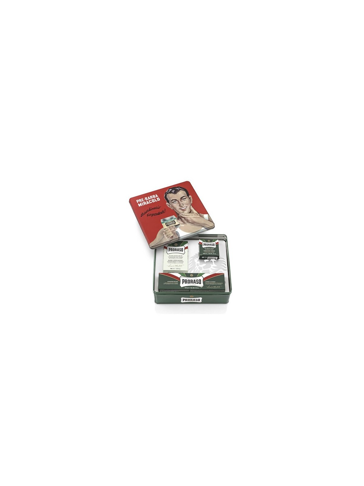 Set da barba Proraso verde Classico 350ml