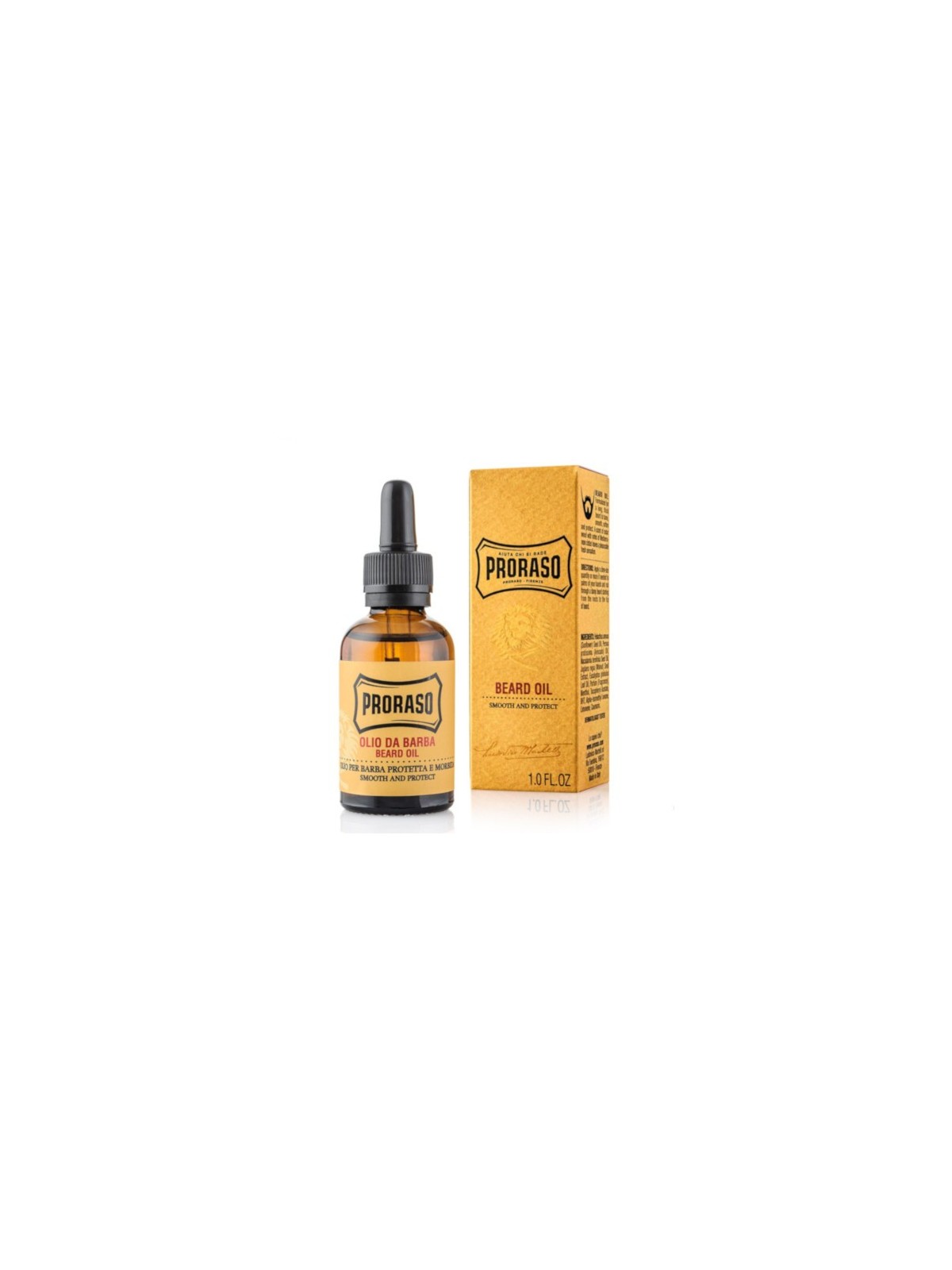 Proraso Wood Spice Beard Oil Olio da barba con legno e spezie uomo 30ml