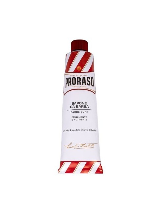 Proraso Sapone da barba rosso in tubo 150ml