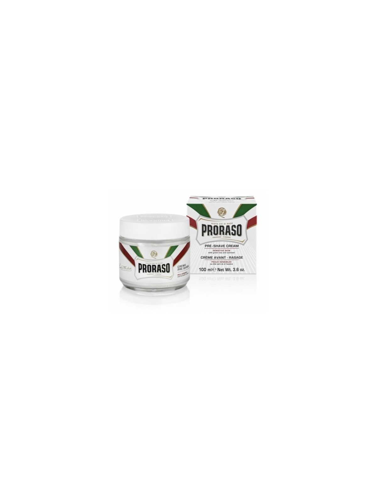 Proraso Crema PreRasatura Bianca Prodotto prerasatura uomo 100ml