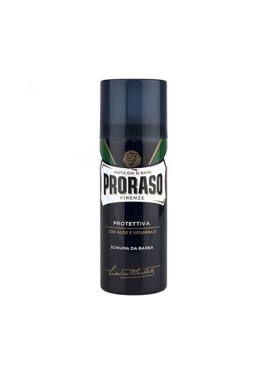 Blue Shaving Foam with Aloe and Vitamin E 300ml