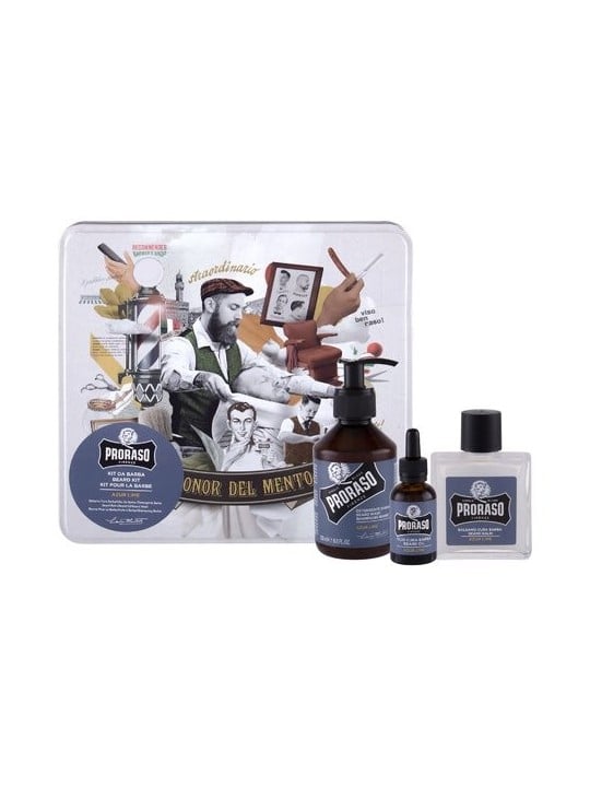 Set lavaggio barba Azur Lime