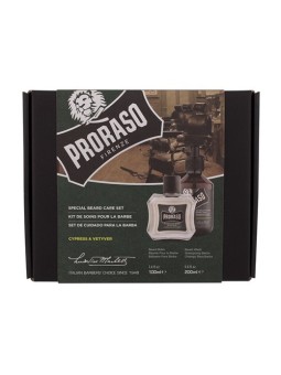 Set Proraso cipresso e vetiver uomo