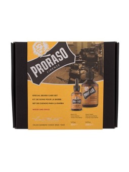 Set Proraso legno e spezie I uomo