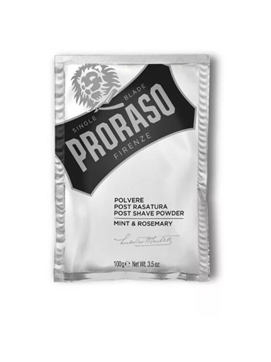 Talco dopo rasatura uomo