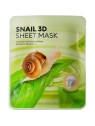 Missha Snail 3D Mask: Idratazione con estratto di lumaca